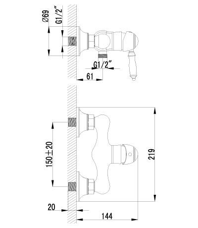Lemark VILLA LM4803B смеситель для кухни